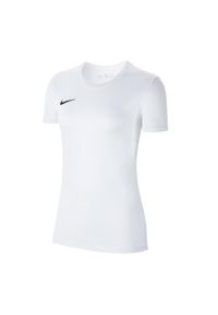Nike - Womens Park VII t-shirt 100. Kolor: biały. Sport: piłka nożna #1