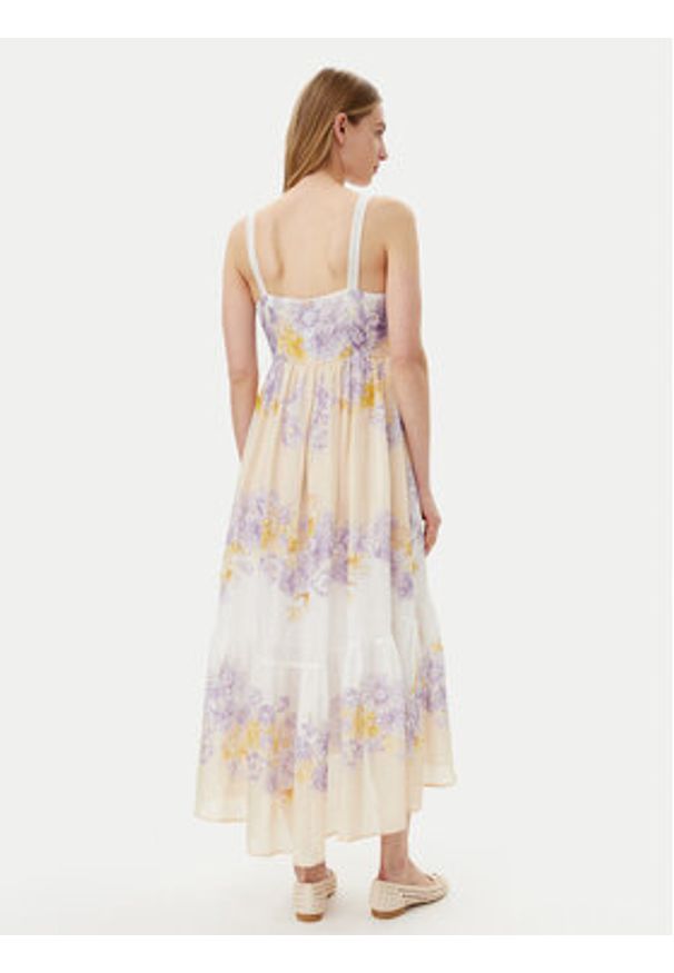 TwinSet - TWINSET Sukienka letnia 251TT206B Kolorowy Regular Fit. Wzór: kolorowy. Sezon: lato
