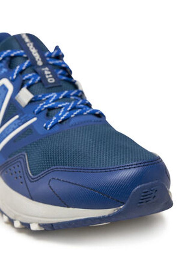 New Balance Buty do biegania T410 MT410CH8 Niebieski. Kolor: niebieski. Materiał: skóra