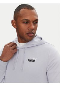 Puma Bluza Ess 684719 Błękitny Regular Fit. Kolor: niebieski. Materiał: bawełna #4