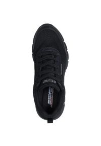skechers - Adidasy Skechers Bobs B Flex - Rainy Edge, Mężczyźni. Kolor: czarny. Materiał: materiał