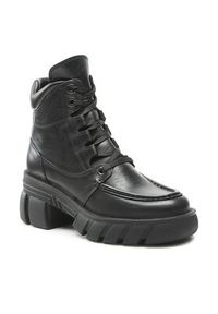 Badura Botki 222FW31 Czarny. Kolor: czarny. Materiał: skóra #3