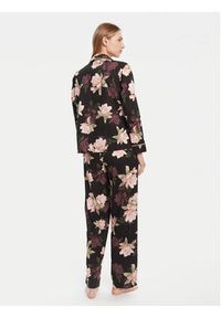 Lauren Ralph Lauren - LAUREN RALPH LAUREN Piżama ILN92438 Czarny Regular Fit. Kolor: czarny. Materiał: wiskoza #3