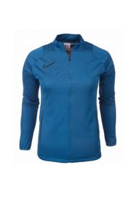 Nike - Dres Damski Academy DriFIT. Kolor: niebieski. Materiał: dresówka
