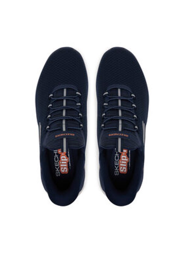 skechers - Skechers Sneakersy Glide-Step-Noxus 233010/NVY Granatowy. Kolor: niebieski. Materiał: materiał