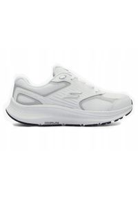 skechers - Buty do biegania damskie SKECHERS GO RUN CONSISTENT skóra. Okazja: na co dzień. Kolor: biały. Materiał: skóra. Sport: bieganie