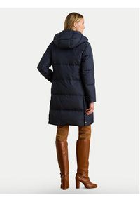 Lauren Ralph Lauren - LAUREN RALPH LAUREN Płaszcz zimowy 297P04126003 Granatowy Straight Fit. Kolor: niebieski. Materiał: syntetyk. Sezon: zima