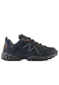 Buty New Balance ML610TP - czarne. Kolor: czarny. Materiał: materiał, guma, syntetyk. Szerokość cholewki: normalna. Sezon: lato