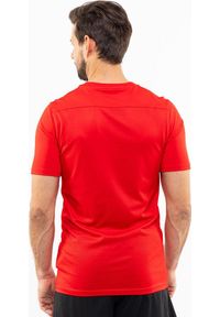 Koszulka sportowa męska Nike Dry Park VII JSY SS. Kolor: czerwony. Technologia: Dri-Fit (Nike). Sport: piłka nożna