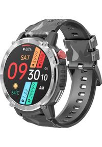 Smartwatch Rubicon SmartWatch Rubicon RNCF08 srebrny BT Call MP3. Rodzaj zegarka: smartwatch. Kolor: srebrny