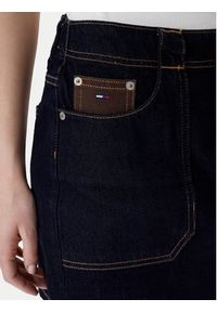 Tommy Jeans Spódnica jeansowa DW0DW21991 Granatowy Regular Fit. Kolor: niebieski. Materiał: bawełna #4