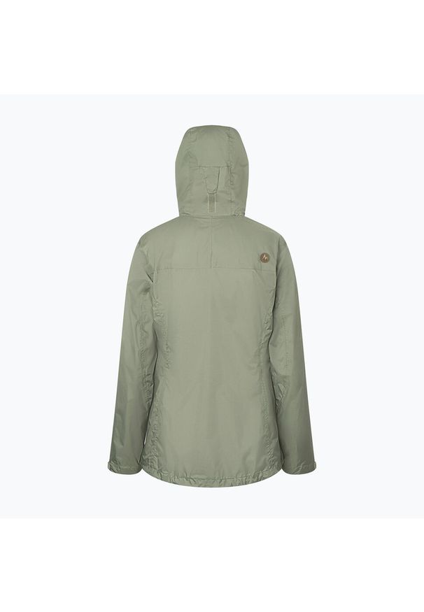Kurtka przeciwdeszczowa damska Marmot PreCip Eco. Kolor: zielony. Sport: turystyka piesza