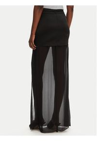 Pinko - PINKO Spódnica maxi Gaerzetta 104686 A2CO Czarny Regular Fit. Kolor: czarny. Materiał: wiskoza #5