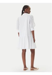 JOOP! Sukienka codzienna Dido 30102116 Biały Regular Fit. Okazja: na co dzień. Kolor: biały. Materiał: bawełna. Typ sukienki: proste. Styl: casual #3