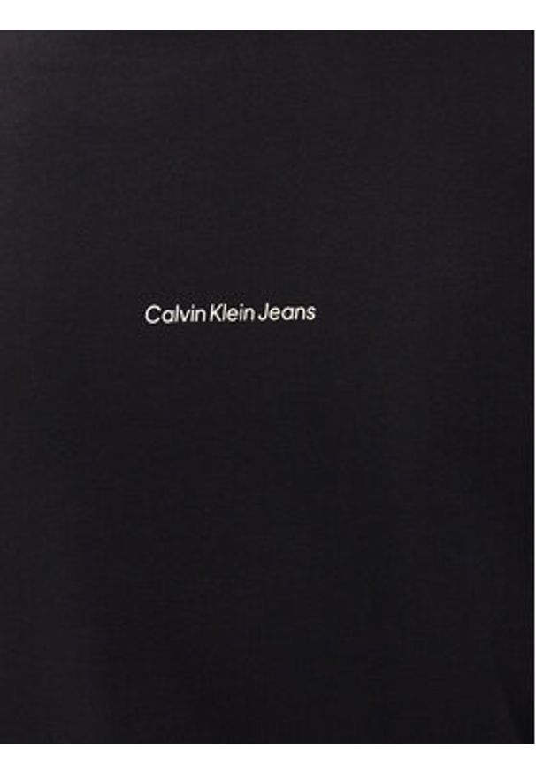 Calvin Klein Jeans Bluza City Grid Map J30J326790 Czarny Regular Fit. Kolor: czarny. Materiał: bawełna