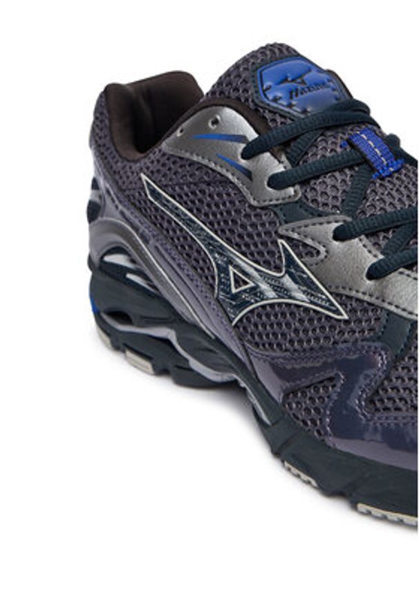 Mizuno Sneakersy Wave Rider 10 Sport D1GA2431 Czarny. Kolor: czarny. Materiał: skóra. Model: Mizuno Wave