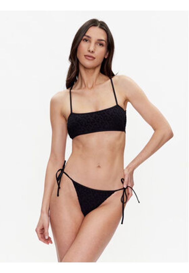 Pinko Góra od bikini Fuga 101019 A0RZ Czarny. Kolor: czarny. Materiał: syntetyk