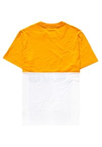 Lee - LEE T SHIRT COLOUR BLOCK TEE RADIANT YELLOW L60PFELG 112113471. Wzór: nadruk #4