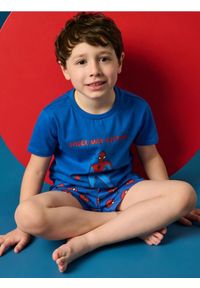 Sinsay - Piżama dwuczęściowa Spider-Man - niebieski. Kolor: niebieski #1