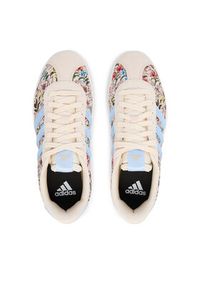 Adidas - adidas Sneakersy Vl Court 3.0 Shoes KI2728 Beżowy. Kolor: beżowy. Materiał: skóra, zamsz #5
