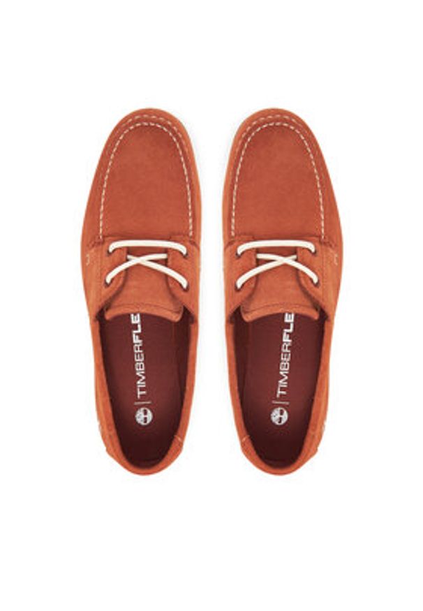 Timberland Mokasyny Grafton Bay TB0A42X7EIZ1 Brązowy. Kolor: brązowy. Materiał: skóra, zamsz