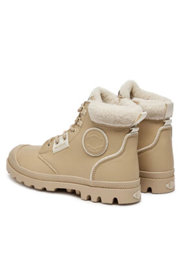 Palladium Trapery 94380-235-M Beżowy. Kolor: beżowy. Materiał: skóra