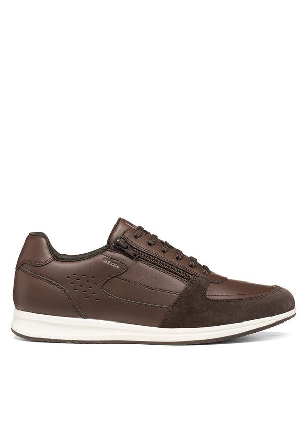 Sneakersy Geox. Kolor: brązowy