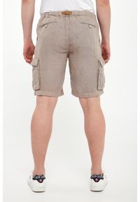Aeronautica Militare - Bermudy męskie lniane AERONAUTICA MILITARE. Materiał: len #2