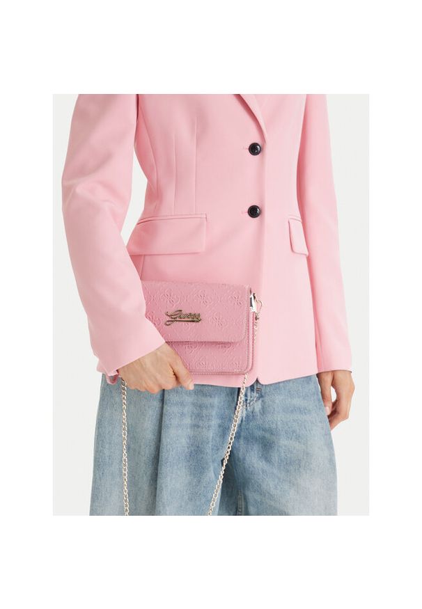 Torebka Guess. Kolor: różowy