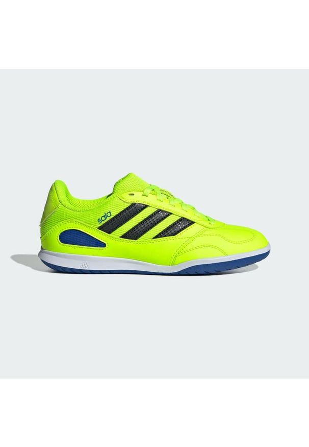 Adidas - Buty Super Sala Competition III IN Kids. Kolor: żółty, wielokolorowy, niebieski, czarny