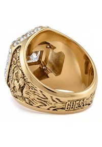 Guess Pierścionek JUBR06 187JW Złoty. Materiał: metalowe. Kolor: złoty #3