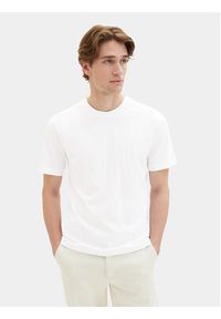 Tom Tailor Komplet 2 t-shirtów 1037741 Biały Regular Fit. Kolor: biały. Materiał: bawełna #4