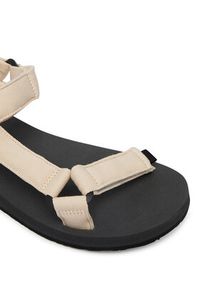 Jack Wolfskin Sandały Taiga A65623 Beżowy. Kolor: beżowy. Materiał: materiał #4