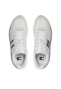Tommy Jeans Sneakersy Tjm Modern Runner EM0EM01316 Biały. Kolor: biały. Materiał: zamsz, skóra #6