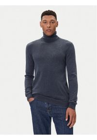 Guess Golf M5BR09 Z0432 Granatowy Regular Fit. Typ kołnierza: golf. Kolor: niebieski. Materiał: syntetyk #1