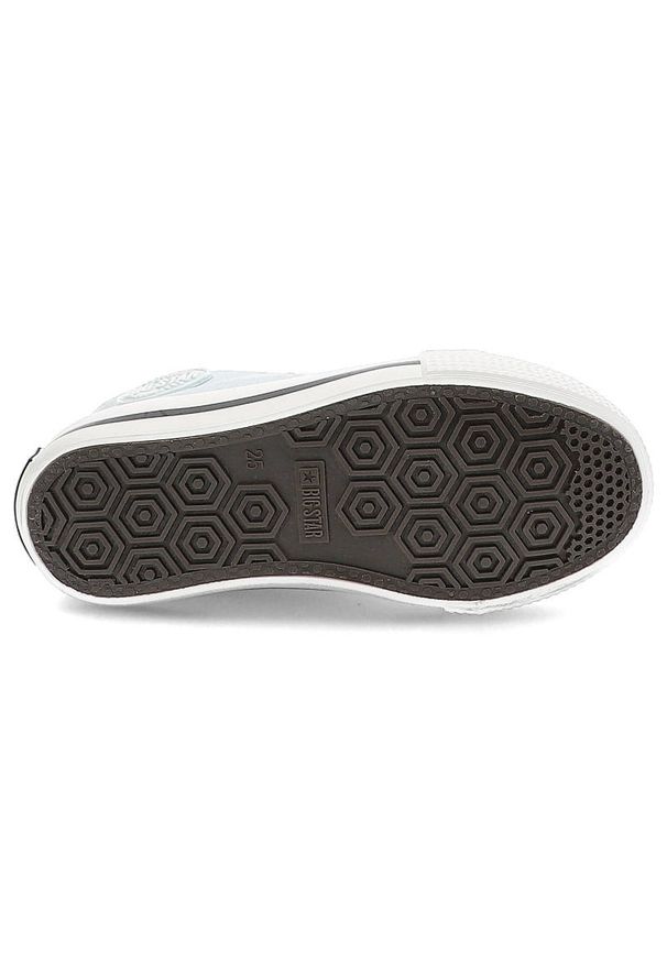 Big-Star - Niebieskie Trampki Big Star Dziecięce Buty Z Suwakiem. Okazja: na co dzień. Zapięcie: sznurówki. Kolor: niebieski. Materiał: materiał, guma, jeans. Szerokość cholewki: normalna. Wzór: aplikacja. Styl: elegancki, sportowy, casual, klasyczny
