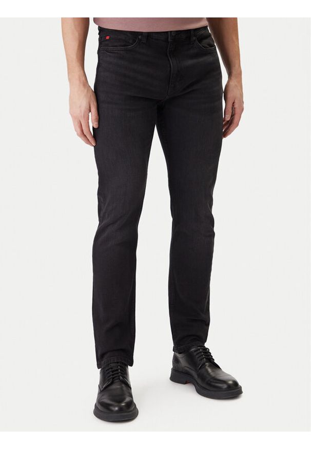 Hugo - HUGO Jeansy 50555179 Szary Regular Fit. Kolor: szary