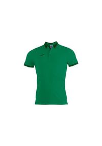 Koszulka polo do tenisa męska Joma Bali II. Typ kołnierza: polo. Kolor: zielony. Sport: tenis #1
