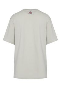 Adidas - adidas T-Shirt FARM Graphic JV8610 Szary. Kolor: szary. Materiał: bawełna