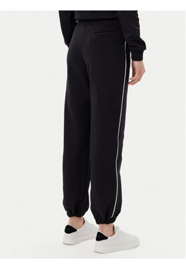 Karl Lagerfeld - KARL LAGERFELD Spodnie dresowe A2W10149 Czarny Regular Fit. Kolor: czarny. Materiał: bawełna