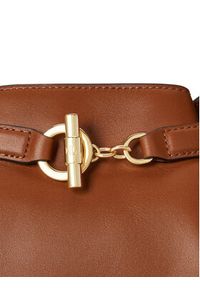 Lauren Ralph Lauren - LAUREN RALPH LAUREN Torebka 431982787002 Brązowy. Kolor: brązowy. Materiał: skórzane #4