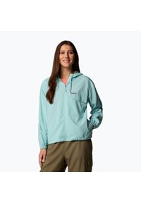 columbia - Bluza trekkingowa damska Columbia Skien Valley Hooded. Kolor: niebieski. Styl: sportowy. Sport: turystyka piesza #1