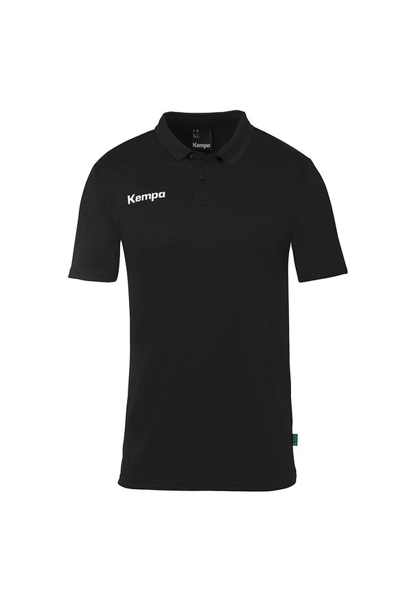 KEMPA - Koszulka polo dla dzieci Kempa Poly. Typ kołnierza: polo. Kolor: czarny, biały, wielokolorowy. Sport: piłka nożna
