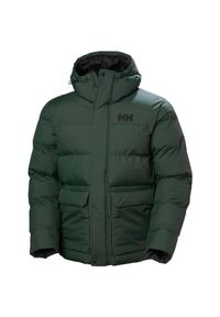 Kurtka puchowa Helly Hansen Nordic. Kolor: czarny, zielony, wielokolorowy. Materiał: puch #1