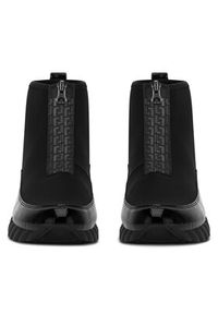Remonte Botki D5983-03 Czarny. Kolor: czarny. Materiał: materiał #4
