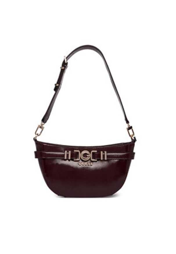 Guess Torebka Cirene HWTG96 68180 Bordowy. Kolor: czerwony. Materiał: skórzane