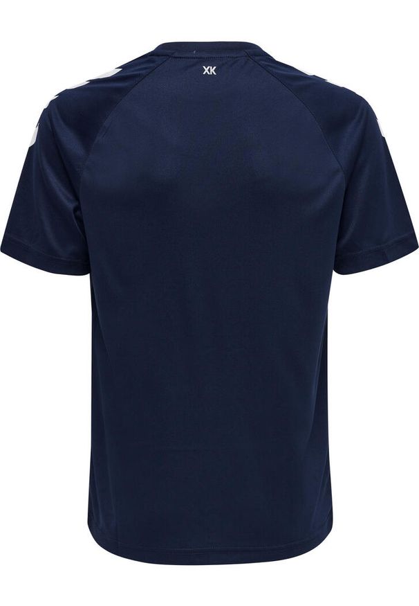 Koszulka dziecięca Hummel hmlCore. Kolor: niebieski. Materiał: poliester. Sport: piłka nożna