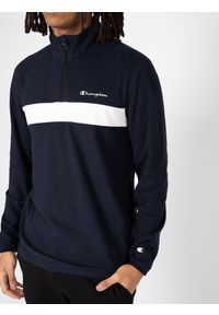 Champion Bluza | 218103 | Mężczyzna | Biały, Granatowy. Okazja: na co dzień. Typ kołnierza: kołnierzyk stójkowy. Kolor: niebieski, wielokolorowy, biały. Materiał: poliester. Styl: sportowy, casual, elegancki