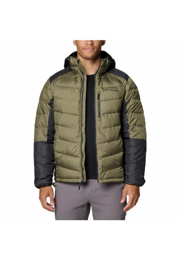 columbia - Kurtka ocieplana męska Columbia Labyrinth Loop Hooded z kapturem. Typ kołnierza: kaptur. Kolor: zielony