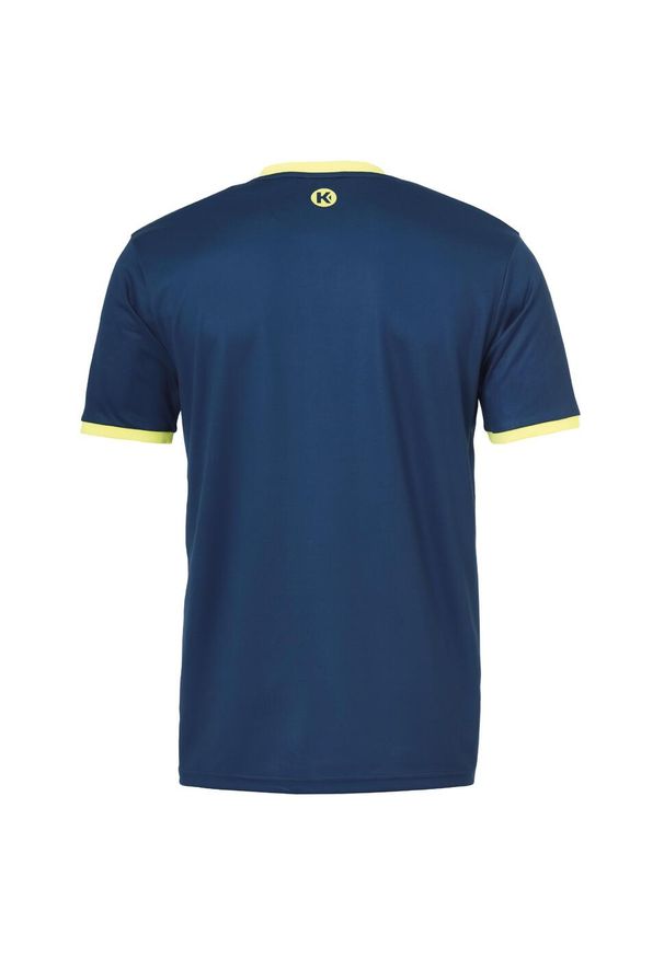 KEMPA - Koszulka dziecięca Kempa Curve. Kolor: wielokolorowy, niebieski, żółty. Materiał: materiał. Sport: fitness